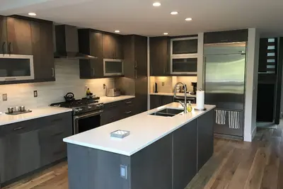 Image de La construction la plus récente de la résidence moderne d'East Vail - Platinum Mountain