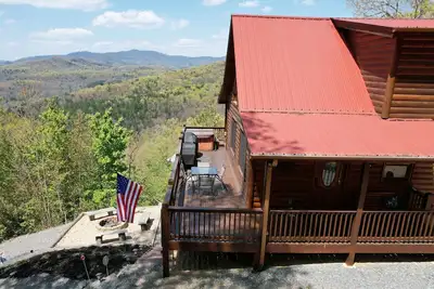 Image de Il s'agit de la vue! ! Cabine 3 chambres / 3 salles de bain Blue Ridge Ga, Mineral Bluff Ga