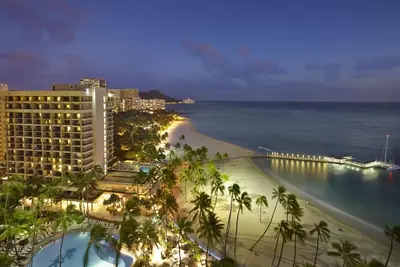 Image de Hilton Hawaiian Village. Plage et lagon fabuleux!