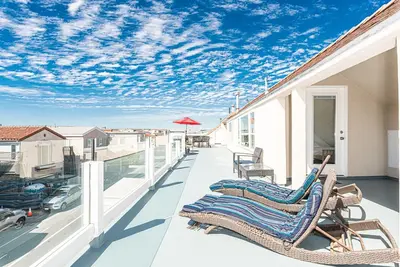 Ocean Corner Corner Unit w Rooftop Deck - 1 maison à la plage - 13 personnes