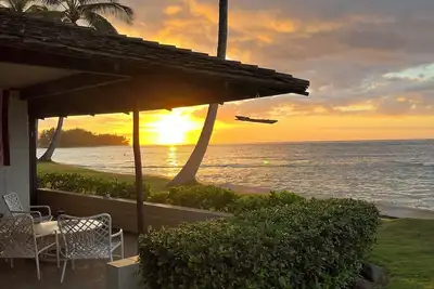 Image de Beachfront Cottage sur North Shore Oahu, pour 4 personnes, 195 $ / nuit