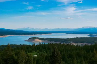 Image de Belle vacances Lakeview Log Home avec Spa privé extérieur