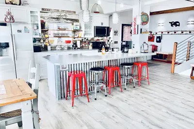 Image de Vue sur la plage et l'océan • Pour toute la famille • Embouchure de la rivière Kenai