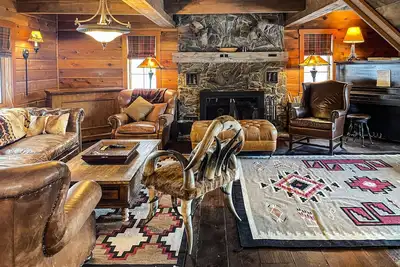 Image de Lodge de pêche sur la rivière Methow avec piscine et bain à remous