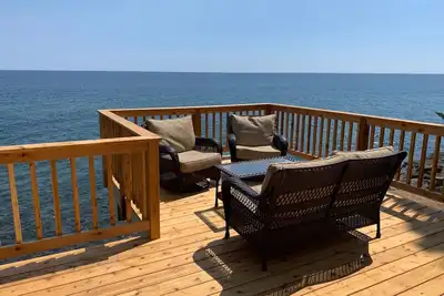 Image de Chalet rustique de charme sur le lac Supérieur