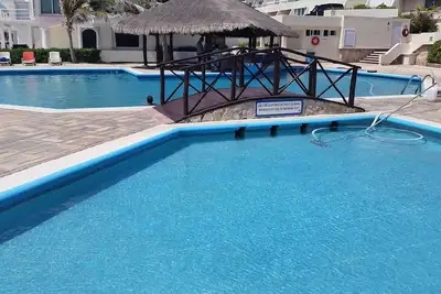 Image de Incroyable endroit au soleil! ! ! En plein sur la plage de Cancun! ! !