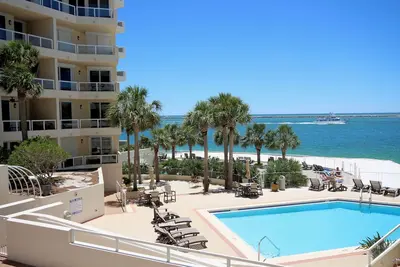 Image de Dolphin View - Plage et port sur Holiday Isle! Le meilleur des deux mondes!