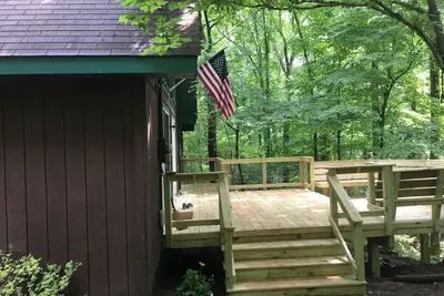 Image de Cabine atypique Ă Clifftops (Vrbo # 891120) pour les familles et les animaux domestiques