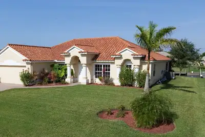Image de Villa de luxe, piscine chauffée, couchers de soleil et golfe du Mexique