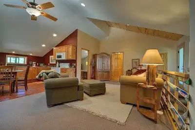 Isolé et paisible rivière View Retreat