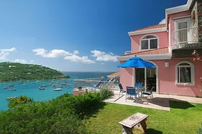 Image de Pink Conch - Villa de luxe avec 2 chambres, Great Cruz Bay, St. John