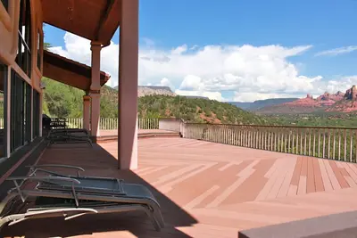 Image de Pont Cliffside! ! Cette maison dispose d'un pont étonnant, surplombant Sedona