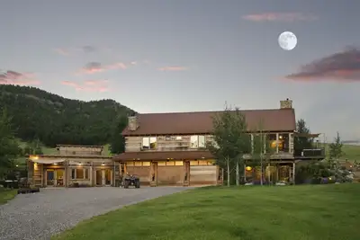 Image de Luxueux complexe de 60 acres de ranch au cœur du magnifique canyon Bridger