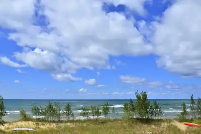 Image de Beautiful Lake Michigan Beachfront Localisation