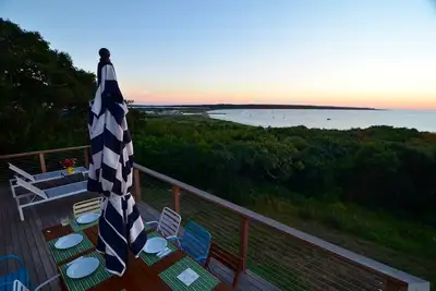 Image de 1920 Vintage House W / Plage Chemin & Glorious Vues Sunset eau