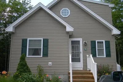 Image de Belle Pt Sebago domicile-Columbus Day Week-end disponible