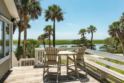 Image de Magnifique île isolée W / Creeks & Ocean Views w / Dock! Animaux domestiques / Wi-Fi gratuit