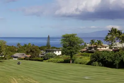 Image de Sur le parcours de golf Wailea Blue ⛳️avec vue sur l'océan. 🌊