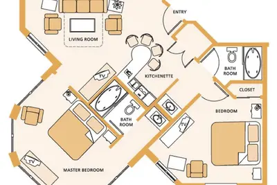 Image de 2 Bdrm~ Varsity Clubs of America~ 2 King Beds/Jetted Tub/2 Baths/Outdoor Pool