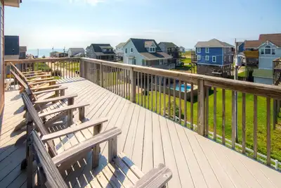 Image de Obtenez Sandy à Rodanthe! Vue sur la mer avec accès facile à la plage, piscine, bain à remous, salle de jeux