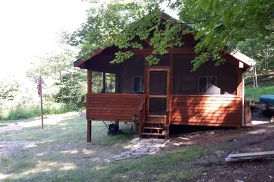 Image de Chalet rustique sur la rivière Cacapon pour une escapade privée