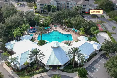Image de Condo 3br 1er étage près de Disney, à quelques pas de la piscine, chargé de commodités