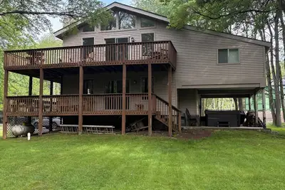 Image de Rénovation de Boulderfield Mountain Retreat: 16 personnes, 5 chambres, 2 bains, 2 terrasses