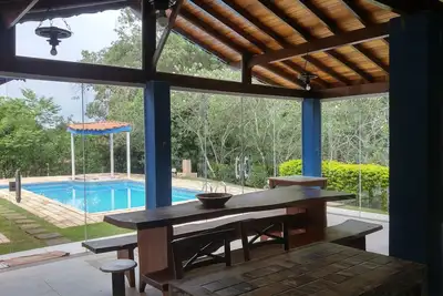 Image de Accueil de style ranch fermé proche cond globale de sécurité São Paulo