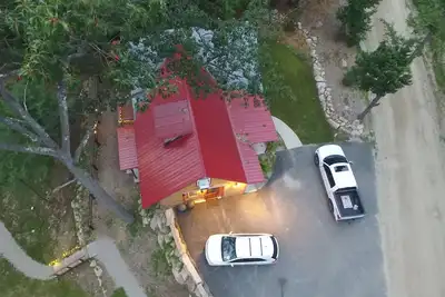 Image de Ski, magasinage Polar Express! Spacieuse cabine à 3 niveaux, vue imprenable sur le foyer Firepit