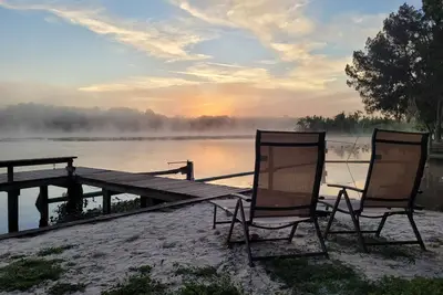 Image de Belle maison Riverfront et vue sur St. Rivière John
