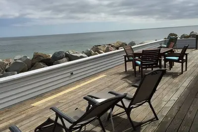 Image de Pour les familles, Oceanfront Scituate Rental étapes de la plage