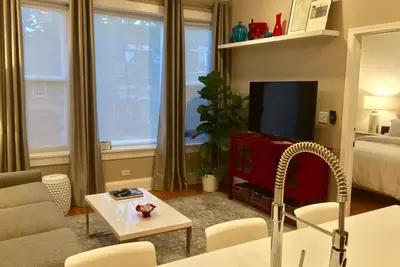 Image de Bella Villa onTaylor Street La petite Italie de Chicago, située à 1, 6 km à l’ouest de la boucle