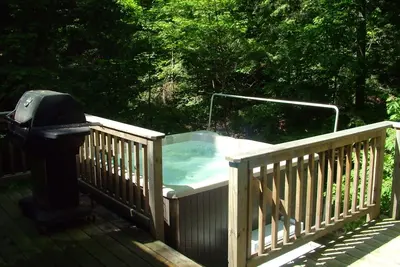 Image de Maison de luxe sur le lac Michigan avec une immense plage