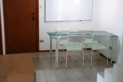 Image de Appartement duplex confortable: balcon avec barbecue 300m Praia Grande Ubatuba