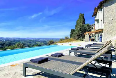 Image de Vigna Rocchetta - Nouvelle maison de luxe - Piscine à débordement