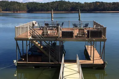 Image de Lac Allatoona - Maison familiale avec lac et quai