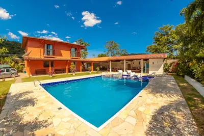 Image de Recanto Baitaca Magnifique! Avec piscine, 4 chambres, 7 salles de bain - Ubatuba / Maranduba