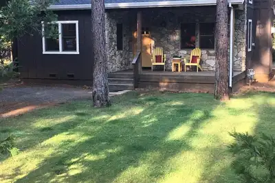 Image de Belle nouvelle maison dans un cadre forestier