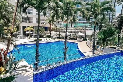 Image de Appartement dans Resort sur la Riviera de São Lourenço à 200 m de la plage - climatisation.