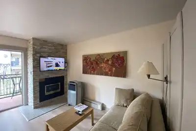 Image de 1 minute à pied pour remontée Ski & Gondola! Studio Pour 4 Au Coeur De Vail Lionshead