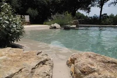Image de Appartement avec petite terrasse dans le village antique avec piscine près de San Gimignano