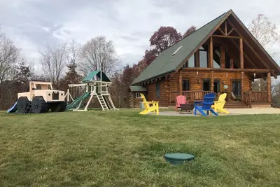 Image de Cabane en rondins en pays Amish
