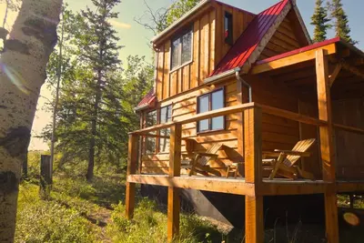 Image de Vue sur le lac / Chalet, Marsh Lake, Yt