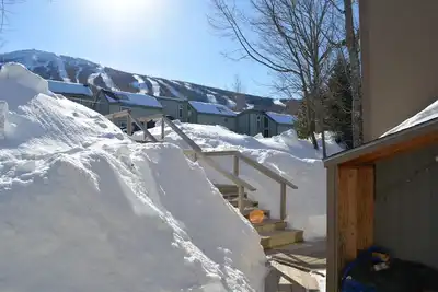 Image de A + sur l'hébergement de pente