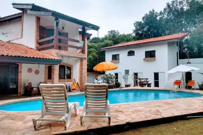 Image de Belle maison pour 25 personnes avec piscine. Sentez l'air de la campagne près de la mer.