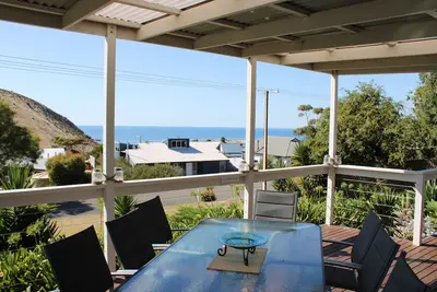 Image de Sea-n-Stars @ Second Valley - Famille et animaux de compagnie, vue sur l'océan depuis le pont