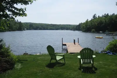 Image de 20 minutes de Mount Sunapee, le ski à proximité en hiver. . . fantastique lac en été