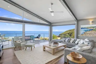 Image de le nid à kilcare - Une maison sur la plage surplombant la plage de Killcare