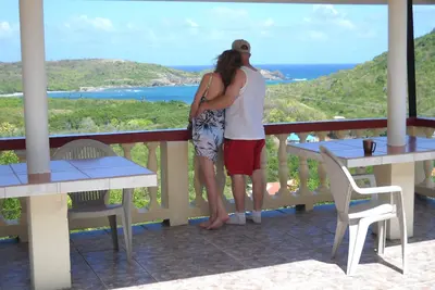 Image de Appartement à couper le souffle avec vue sur l'océan et brise de mer constante