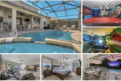 Image de 5 chambres Ultra luxe Disney Pool Villa - Nouveau Home Theatre - 125 'écran - 5 étoiles